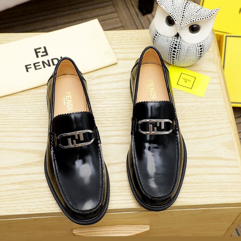 F**di leather shoes